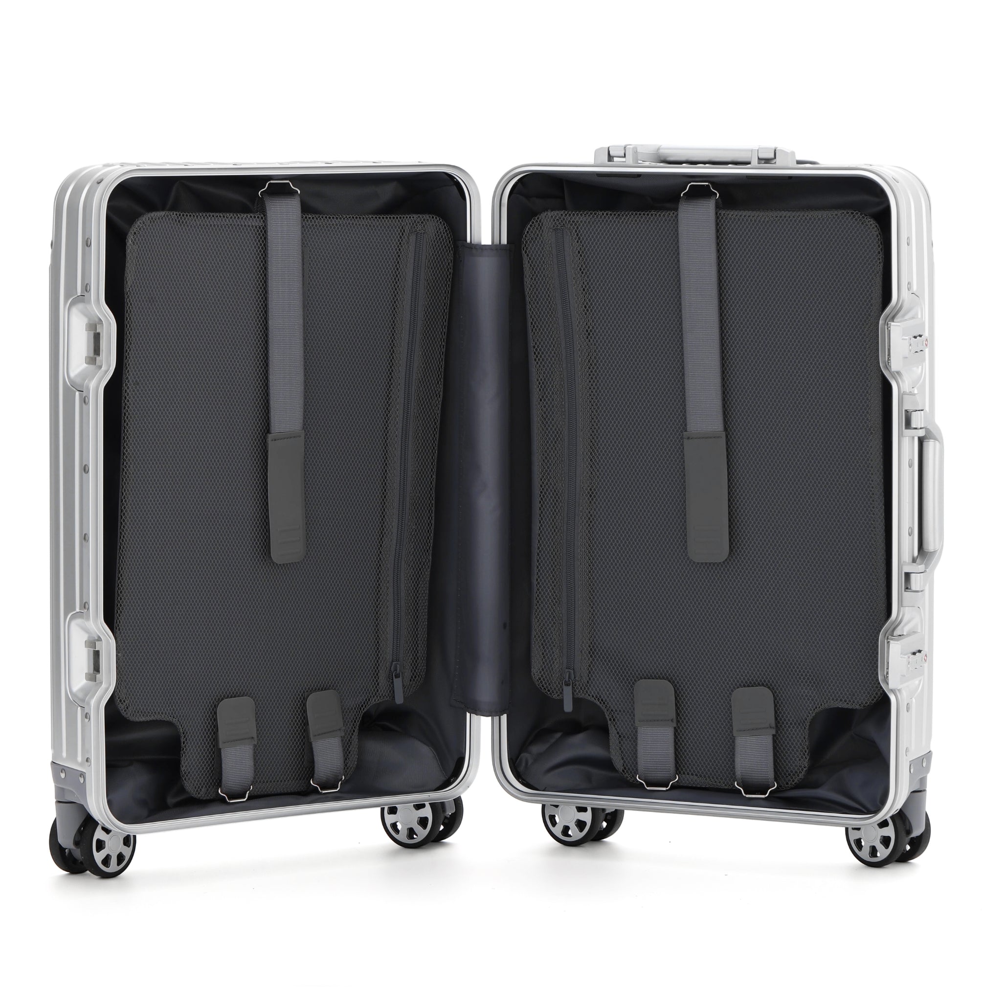 ALUMINIUM SUITCASE V2 THICKER ALUMINIUM & REMOVEABLE WHEELS